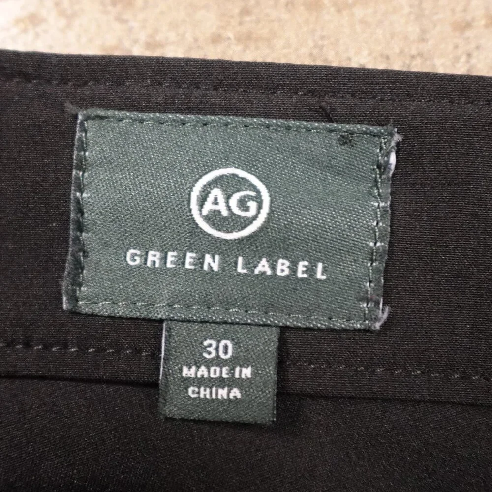 Adriano Goldschmied‎ green label pant 35x30 black lightweight golf